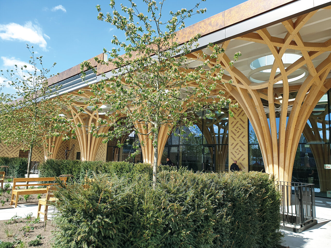 Central Moschee MM Holz