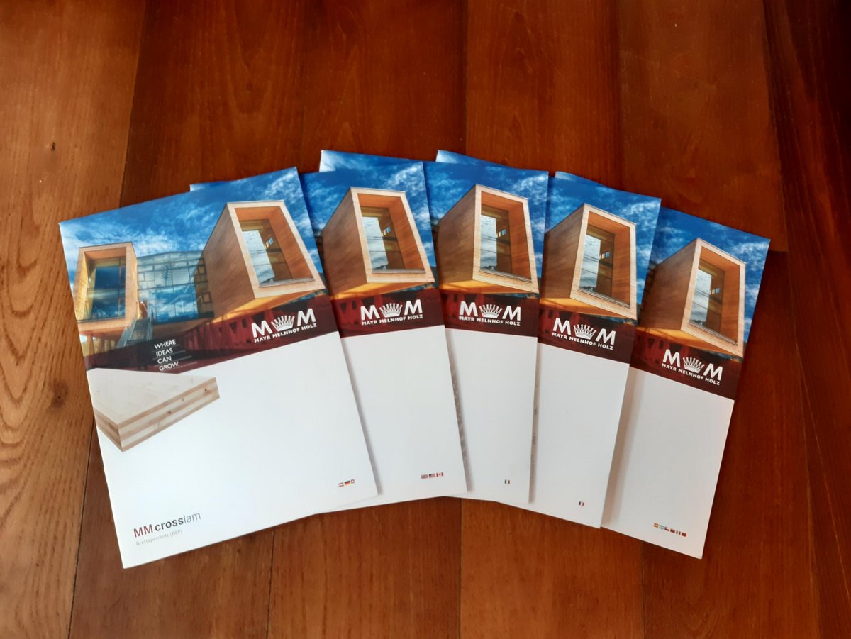NEW: MM crosslam brochure in new revised edition - MM Holz